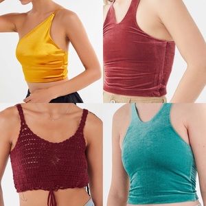 4 UO/ Urban Outfitters/ Out From Under Crop Tops